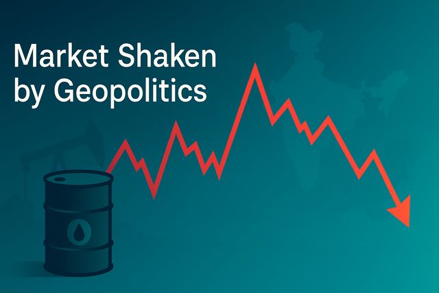 Geopolitical Shockwave: Sensex, Nifty Tumble After US Action in Iran