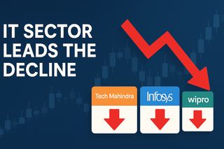 IT Sell-off Drags Sensex, Nifty Lower Amid Q1 Earnings Jitters