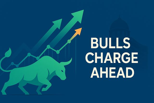 Nifty Powers Past 25,000, Sensex Soars as Bulls Dominate Dalal Street