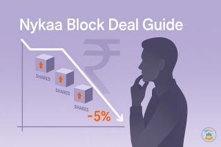 Nykaa Shares Dip Over 4% After ₹1,200 Crore Block Deal: What Investors Should Know