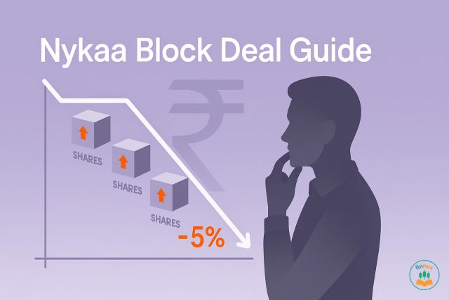 Nykaa Shares Dip Over 4% After ₹1,200 Crore Block Deal: What Investors Should Know