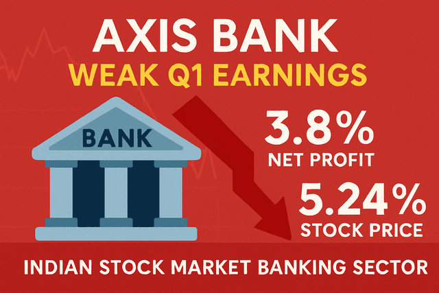 A chart showing the Nifty Bank index with a significant downward trend, highlighting the sell-off in banking stocks.