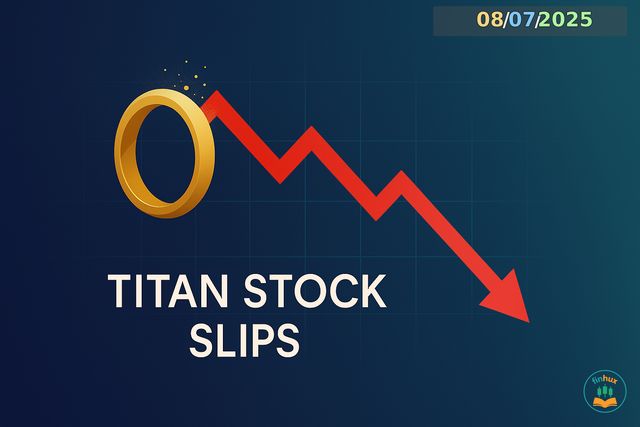 Titan's Shine Dulls: Why the Stock Tumbled Over 5% Despite 20% Growth